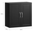 Armoire salle de bain FRG231-SCH Noir