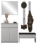 Garderobe-Set Simply I Grau