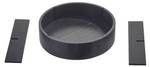 Plateau tournant Lazy Susan HOME EDIT Noir - Bois manufacturé - 31 x 9 x 31 cm