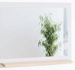 Badspiegel Delfina Weiß/Sonoma Weiß - Glas - 58 x 45 x 11 cm