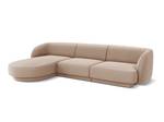 Ecksofa MILEY 4 Sitzplätze Beige