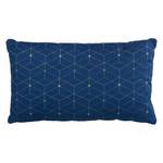 Coussin Montreux Coton - Bleu foncé / Bleu pastel