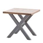 Table d'appoint Balignton Pin massif - Gris