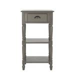 Table d'appoint Chucky Pin massif - Gris