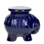 Beistelltisch Elephant Keramik - Marineblau