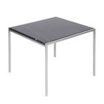 Table d'appoint Fred Marbre / Acier inoxydable - Noir