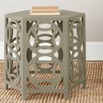 Table d'appoint Lafra Bayur massif - Taupe