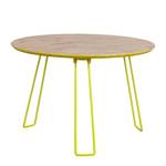 Table d'appoint Osb L Jaune fluo