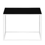 Table d'appoint Piet I Anthracite / Blanc