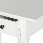 Table d'appoint Sabrina Pin massif - Blanc