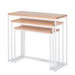 Tables gigognes Sanna (lot de 3) Aulne massif