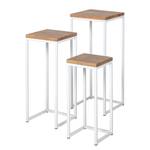 Tables gigognes Sanna II (lot de 3) Aulne massif