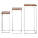 Tables gigognes Sanna II (lot de 3) Aulne massif