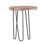 Set de tables d'appoint Nashua Teck massif ancien