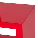Table d’appoint Snake Rouge brillant - Rouge brillant