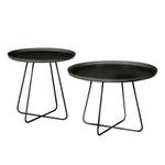 Tables gigognes Tuula (lot de 2) Noir