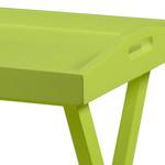 Tavolino Vassia Parzialmente legno di pino massello color lime