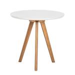 Tables gigognes Past (lot de 3) Blanc - Bois manufacturé - Bois/Imitation