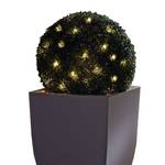 Beleuchtete Kunstpflanze Buchsbaumkugel Kunststoff - Grün