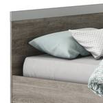Bed Amboise (inclusief bedlade) grijze eikenhouten look - 140 x 190cm