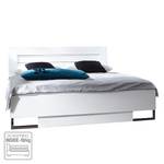 Bed Dillon alpinewit/chroom - 160x200cm