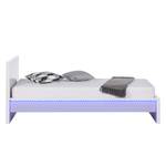 Bed Emblaze (incl. LED-verlichting) mat wit - LED-verlichting - 90 x 200cm