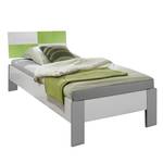 Bed Sunny alpinewit/appelgroen - ligoppervlak: 90x200cm - zonder lade