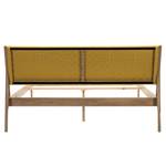 Massief houten bed Fleek II massief eikenhout - Geel - 160 x 200cm