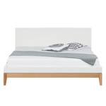 Letto alto 96 cm LINDHOLM Bianco - 180 x 200cm