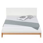 Bed LINDHOLM - hoogte 96 cm Wit - 160 x 200cm