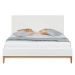 Letto alto 104 cm LINDHOLM Bianco opaco - 160 x 200cm