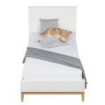 Lit LINDHOLM - Hauteur 104 cm Blanc mat - 90 x 200cm