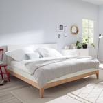 Bed LINDHOLM - hoogte 96 cm Wit - 160 x 200cm