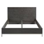 Bed Eroll eikenhout grijs - 140 x 190cm