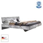 Bett Sumatra Grau - Holzwerkstoff - 167 x 83 x 215 cm