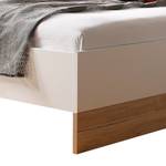 Bedframe Moreno wit/San Remo eikenhouten look