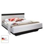 Bedframe Tarragona (3-delig) Alpinewit/wengéhouten Shiraz look - 160 x 200cm