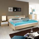 Bed Valence Sonoma eikenhouten look/wit - 180 x 200cm