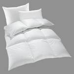Set per il letto Canada 135 x 200 cm + cuscino 80 x 80 cm - Tutto l'anno coperta - 70% penne, 30% piume