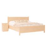 Lit Nayok Partiellement en pin massif - Beige clair