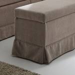 Bedkist Dixon micro-velours - Beige