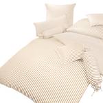 Biancheria da letto Classic I Beige / Bianco - 155 x 200 cm + cuscino 80 x 80 cm