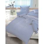 Biancheria da letto Classic I Blu / Bianco - 135 x 200 cm + cuscino 80 x 80 cm