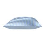 Parure de lit Classic I Bleu clair / Blanc - 155 x 220 cm + oreiller 80 x 80 cm