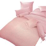Biancheria da letto Classic I Rosso / Bianco - 200 x 220 cm + cuscino 80 x 80 cm