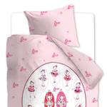 Bettwäsche KIDS Ballet Baumwolle - Pink - 135 x 200 + 80 x 80