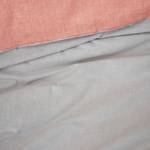 Bettwäsche Oilily Amber Stone Baumwollstoff - Grau / Rot - 135 x 200 cm + Kissen 80 x 80 cm