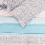 Parure de lit Oilily Sunburst Coton - Gris / Bleu clair - 155 x 220 cm + oreiller 80 x 80 cm