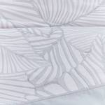 Beddengoed Oilily Vibrant Leaves katoen - wit/grijs - 155x220cm + kussen 80x80cm