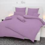 Parure de lit Piano Uni Lilas - 240 x 220 cm + oreiller 80 x 80 cm